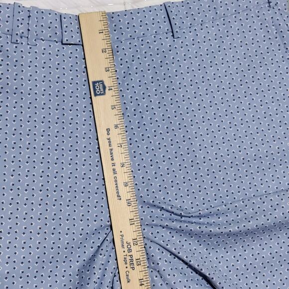 RLX Ralph‎ Lauren Golf Shorts Mens 38 Blue Geometric Performance Worn Once - Picture 12 of 15